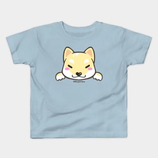 Cute Shiba Inu Puppy (Cream) Kids T-Shirt